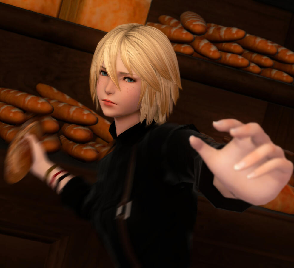POV: You have no choice. You're bread.