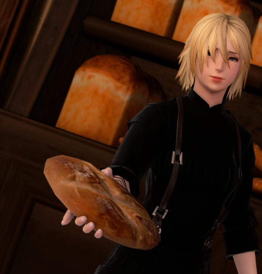 POV: You're being offered bread.